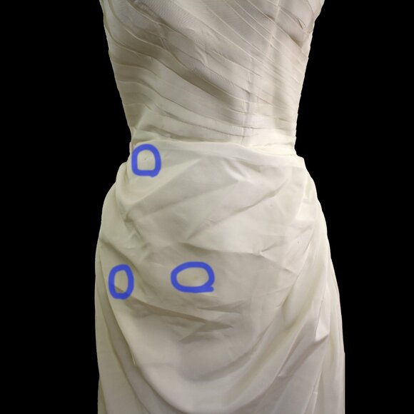 Late 1940s / Early 1950s Vintage Fred Perlberg Ivory Wedding Dress - Picture 8 of 16